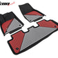 2020-2024 Tesla Model Y 3D Floor Mats Black& Gray& Red TPE Injection