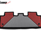 2020-2024 Tesla Model Y 3D Floor Mats Black& Gray& Red TPE Injection