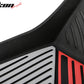 2020-2024 Tesla Model Y 3D Floor Mats Black& Gray& Red TPE Injection