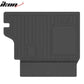 2023-2025 Dodge Hornet 2PCS Backrest Mats Rear Seat Liner Black TPE