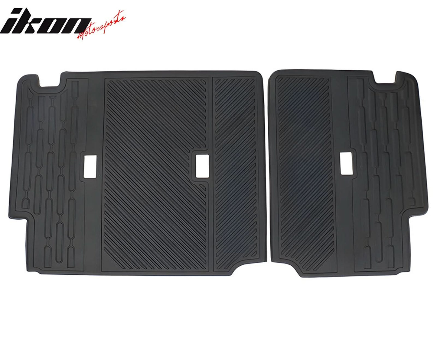 2021-2025 Ford Bronco 4Dr Black TPE Rear Seat Protector Backrest Cover