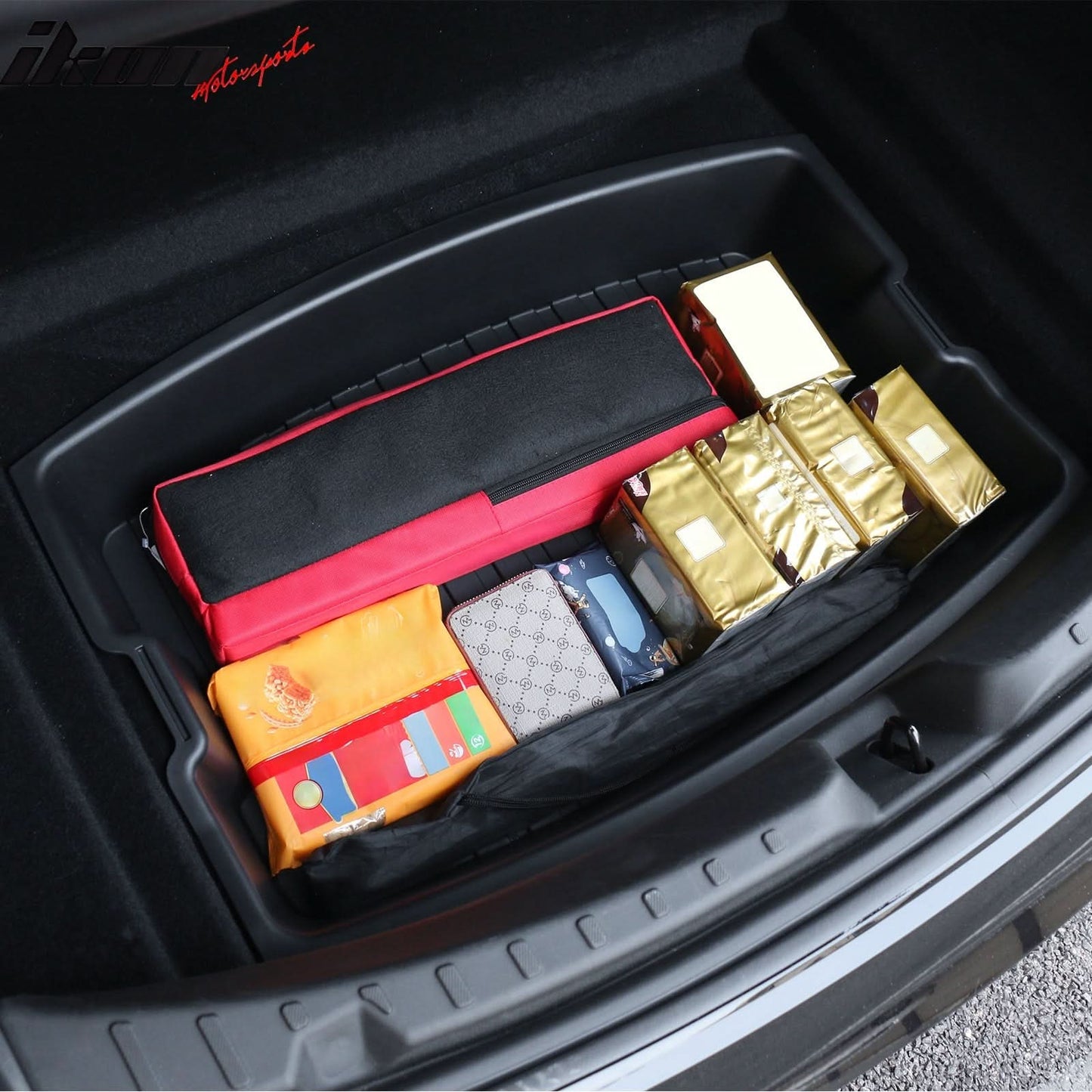 2024-2025 Tesla Model 3 Rear Trunk Upper Storage Bins Organizer Box PP