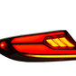OLM Raiden LED Taillights (Clear Lens/Red Bar) - 2022+ GR86 / BRZ