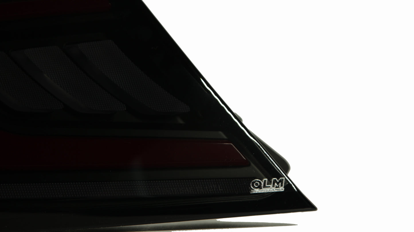 OLM Raiden LED Taillights (Clear Lens/Red Bar) - 2022+ GR86 / BRZ
