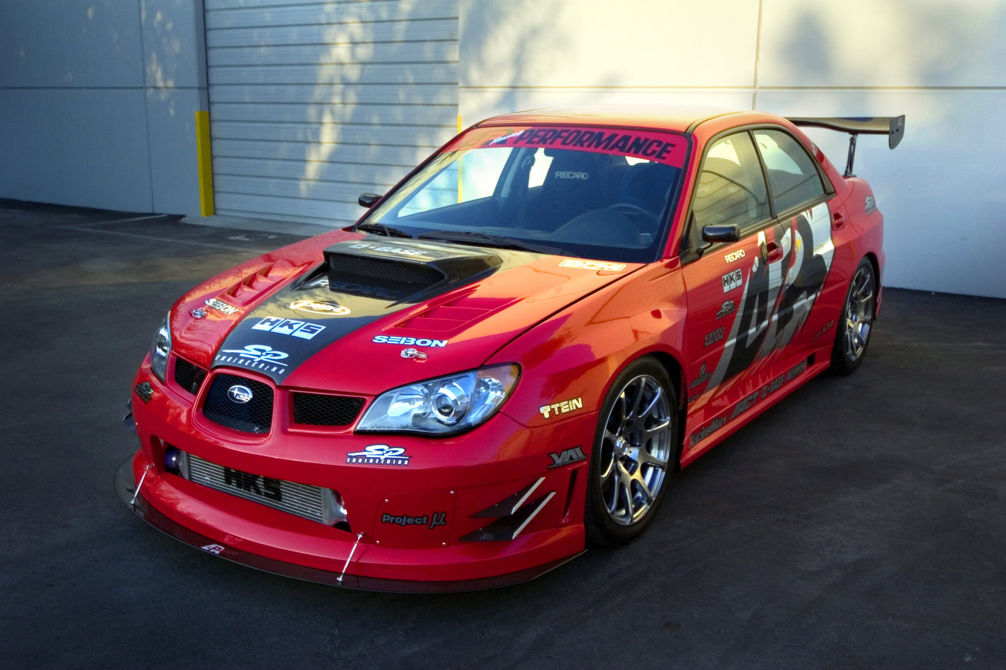 Subaru Impreza WRX SS/GT Widebody Aerodynamic Kit 2006-2007