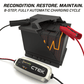 TR-B2100 21LBS AGM Lightweight Battery Street Use Race Use Track Use Universal Fit with Battery Tender (Optional)