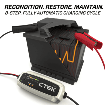 TR-B2100 21LBS AGM Lightweight Battery Street Use Race Use Track Use Universal Fit with Battery Tender (Optional)