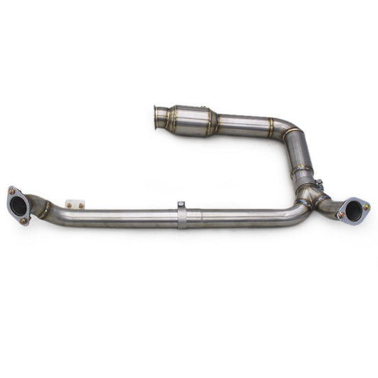 Catted High Flow Exhaust Downpipe for Porsche Boxster Cayman 718 Spyder GTS