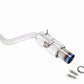 Megan Racing Cat Back System Rear for Scion FR-S 2013 2017 Subaru BRZ 2013 2017 Toyota 86 2018 2021 SUS 304 Stainless, 2.5" Piping, 4" Flat Tip