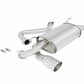 Megan Racing Cat Back System Rear for Scion FR-S 2013 2017 Subaru BRZ 2013 2017 Toyota 86 2018 2021 SUS 304 Stainless, 2.5" Piping, 4" Flat Tip