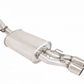 Megan Racing Cat Back OE-RS Mid & Rear for 2010-13 Kia Forte Koup 2DR Dual Tips Stainless Steel 2.5" Piping