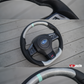 JDMuscle Carbon Fiber Racer Spec Steering Wheel for 2015+ WRX/STI