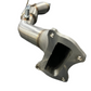 SPDZ1 K Series Megaphone Header Downpipe 12-15 Civic Si FG & 13-15 Acura ILX Cast Bellmouth