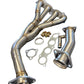 SPDZ1 K24 High-Flow Tri-Y Header with High-Flow Connection Pipe | 2002-2006 Honda CR-V RD4 & 2003-2011 Honda Element | K24