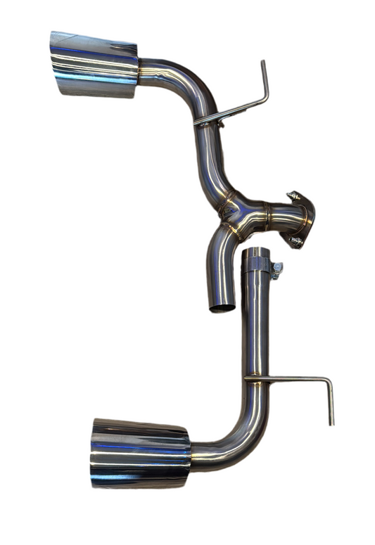 SPDZ1 5” Tip Stainless Steel Axle Back Exhaust Dual Wall Tips For 2022+ Subaru BRZ & Toyota GR86
