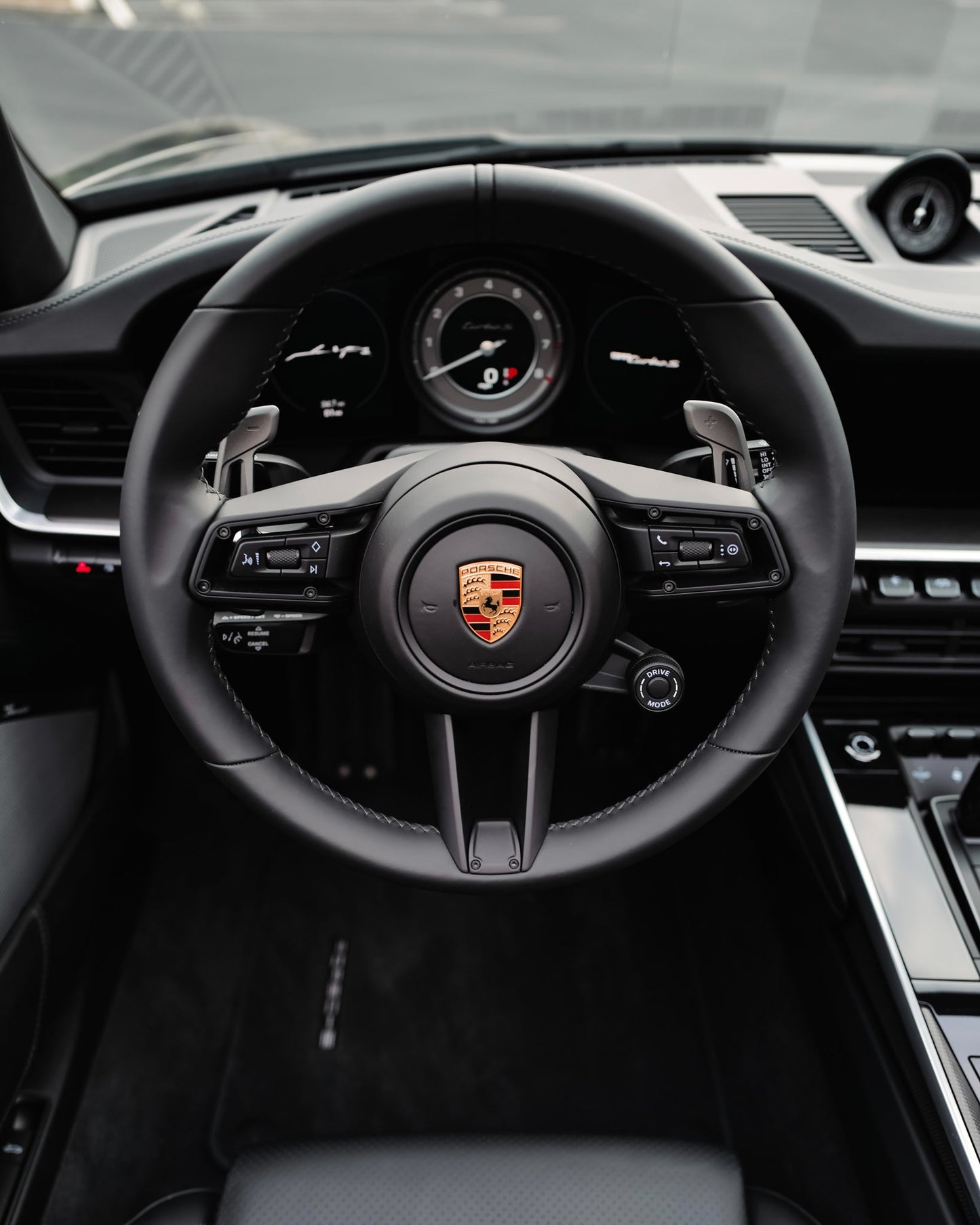 Porsche - GT3 RS Weissach Package Style Aluminum Paddles For JQ Werks Madtrace® Clubsport Magnetic Paddle Shifters
