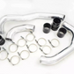 Hot & Cold Side Intercooler Pipe Kit For 2008-2010 Ford 6.4L Powerstroke Diesel