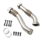 Turbo Pedestal Exhaust Housing & Up Pipe Kit For Early 1999 Ford 7.3 Powerstroke