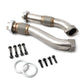 Turbo Pedestal Exhaust Housing & Up Pipe Kit For Early 1999 Ford 7.3 Powerstroke