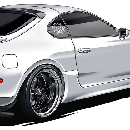 Bull Boost Visualize Vinyl Window Sticker Decals