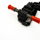 ASE Billet Flex Fuel Sensor Mounting Bracket GM Continental AEM - black