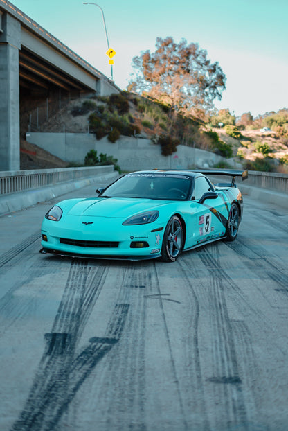 Chevrolet Corvette C6 / C6 Z06 GTC500 Carbon Fiber Adjustable Wing