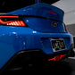OLM "Scythe Style" LED Taillights (Smoke Lens/Black Base/White Bar) - 2022+ BRZ / GR86