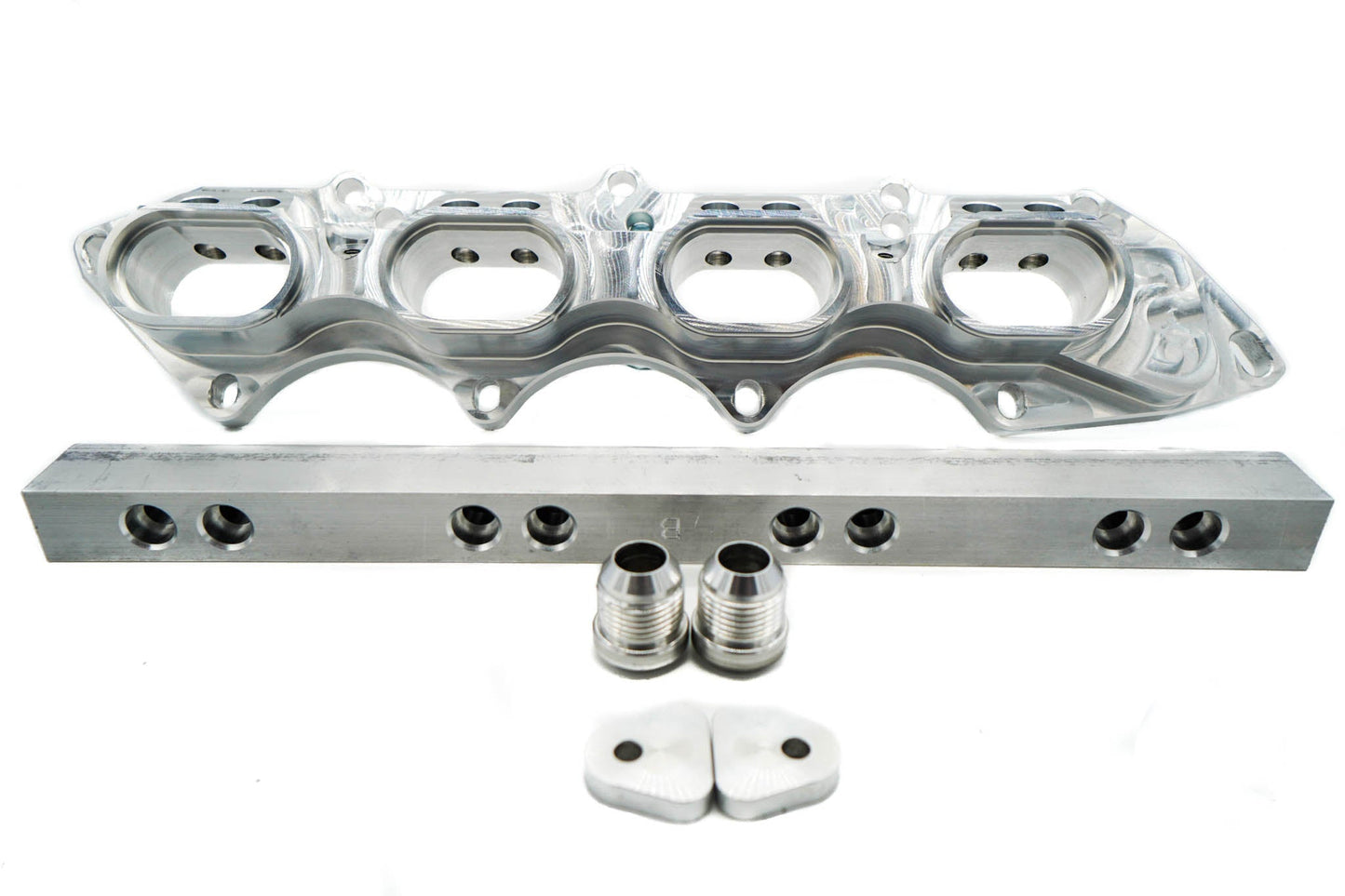ASE Honda B Series Billet Intake Flange B16 B18 Single or Dual Injector