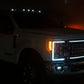 OLM Cab Light Replacement Set (Clear Lens/White Light) - 2017-2022 Ford Super Duty F250/F350