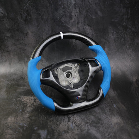 2005-2013 BMW 1/3/X1/X3/M3 Series M Sport| 3 Series/M3  E90 E91 E92 E93/ 1 Series E82/E88/ X1 E84/ X3 E83  Custom Steering Wheel by Exclusive Steering