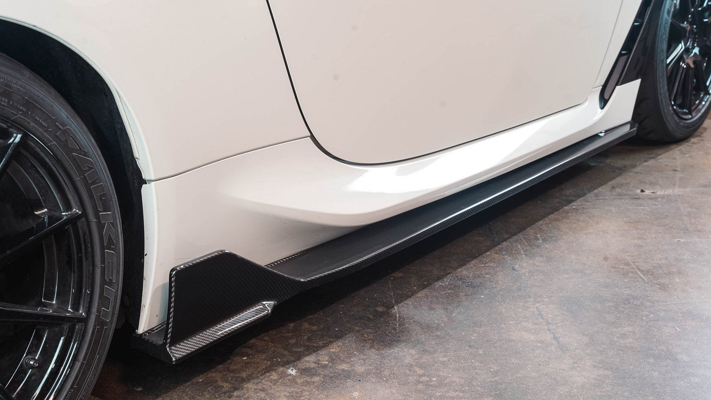 Carbon Fiber Toyota GR86/ Subaru BRZ Side Rocker Extensions 2022+