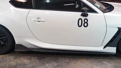 Carbon Fiber Toyota GR86/ Subaru BRZ Side Rocker Extensions 2022+