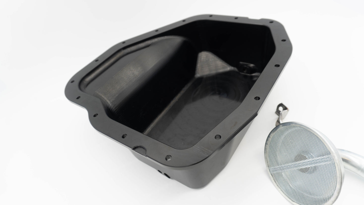 ASE Billet One Piece Deep Oil Pan 1JZ 2JZ Rear Sump
