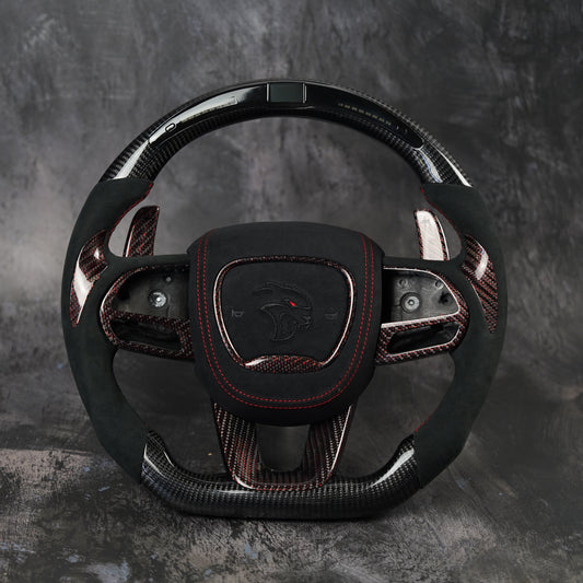 2015-2023 Dodge Charger / Challenger / Durango Custom Steering Wheel by Exclusive Steering