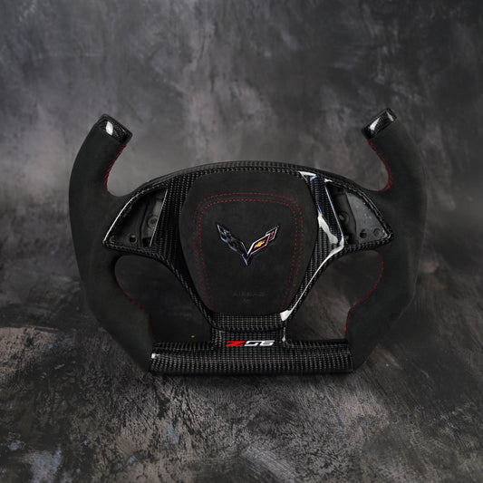 2014-2019 Corvette  C7  Custom Steering Wheel by Exclusive Steering