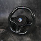 2016+ BMW 1 2 3 4 5 7 8 X3 X4 X5 X6 X7 Z4 M Sport  | F40 F44 G01 G02 G05 G06 G07 G11 G12 G15 G16 G20 G21 G22 G23 G29 G30 G32 G33  Custom Steering Wheel by Exclusive Steering