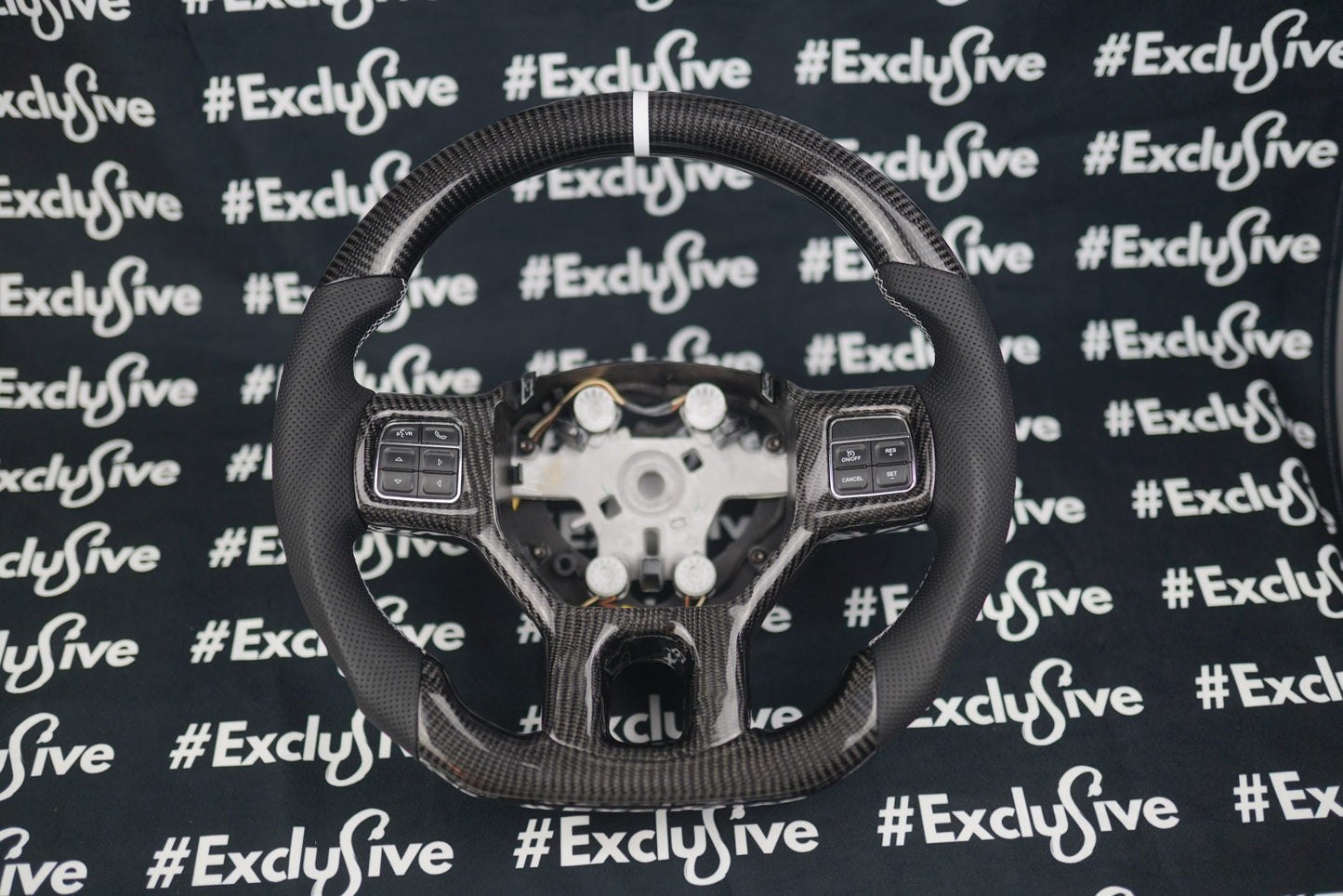 2013-2018 Dodge Ram 1500 2500 3500  Custom Steering Wheel by Exclusive Steering