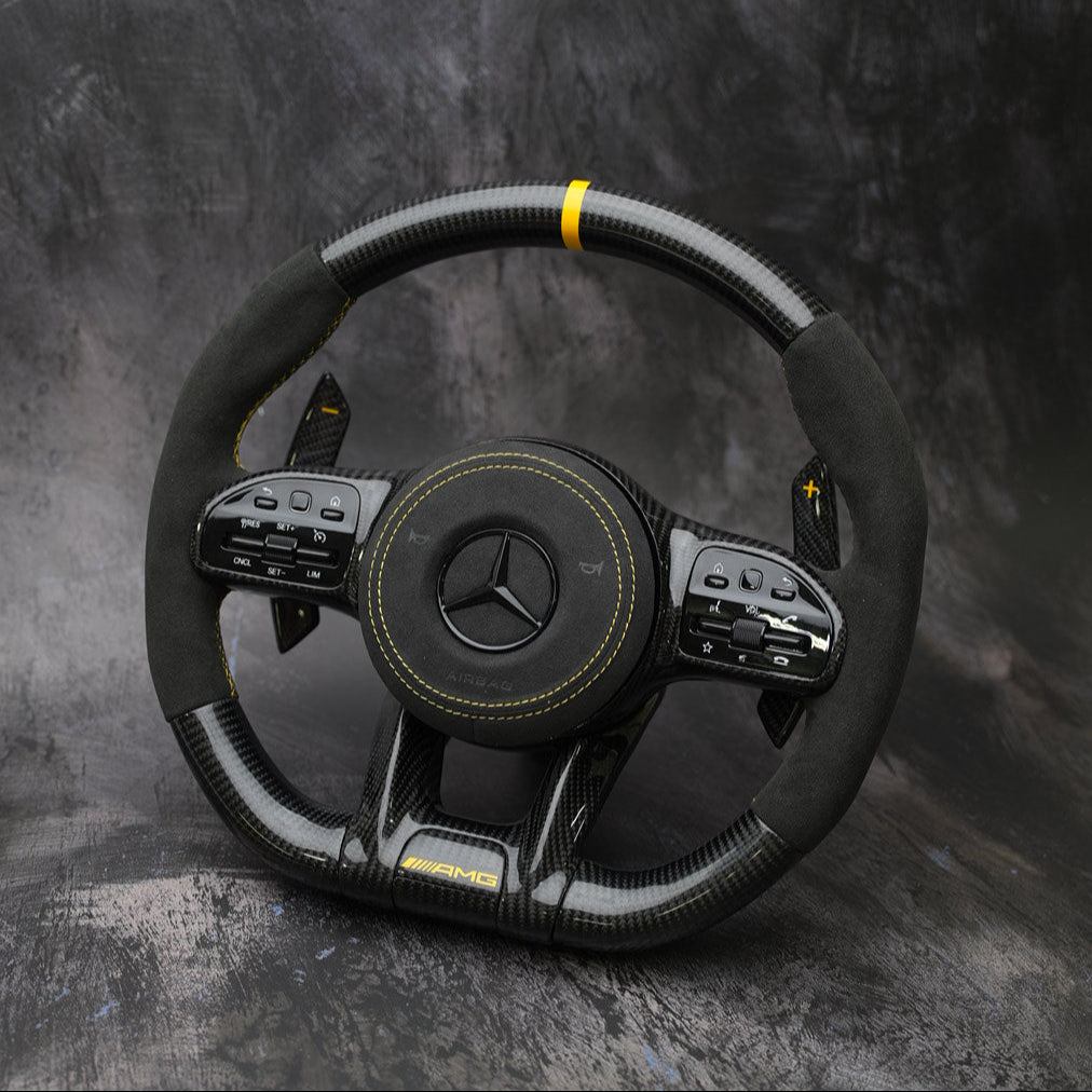 AMG Steering Wheel for Mercedes-Benz 2018+ AMG Models | Custom by Exclusive Steering