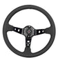 SPDZ1 White Lined Steering Wheel