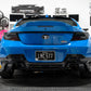 OLM TR Style Rear Bumper Lip (Unpainted) - 2022+ GR86 / BRZ