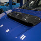 OLM A1 Style CF Hood Scoop Cover - 2022-2025 Subaru WRX