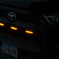 OLM Grille Lights (Amber Lens / Amber LED) - 14-19 Toyota 4Runner
