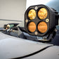 HPS Performance Products HPS Ditch Light Bracket Kit Toyota 2010-2023 4Runner DTC-100