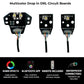 Dodge Charger RGBWA DRL Boards (2015-2024)