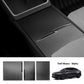 Dry Carbon Fiber Center Console Cover For Model Y Juniper / Model 3 Highland / Model YL