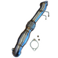 SPDZ1 13+ Ford Focus ST Down Pipe w/ High Flow Cat
