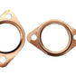 SPDZ1 2-Bolt Copper Exhaust Flange Gasket 2.5" & 3" | High Temp Reusable Seal