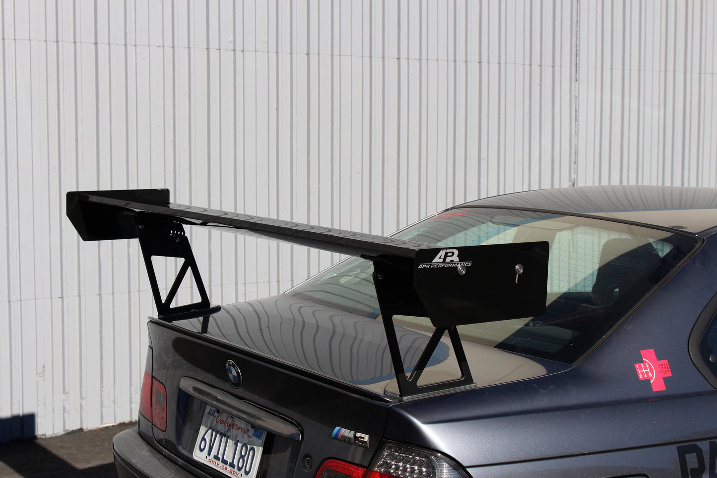 BMW E46 Coupe GT250 Carbon Fiber Adjustable Wing