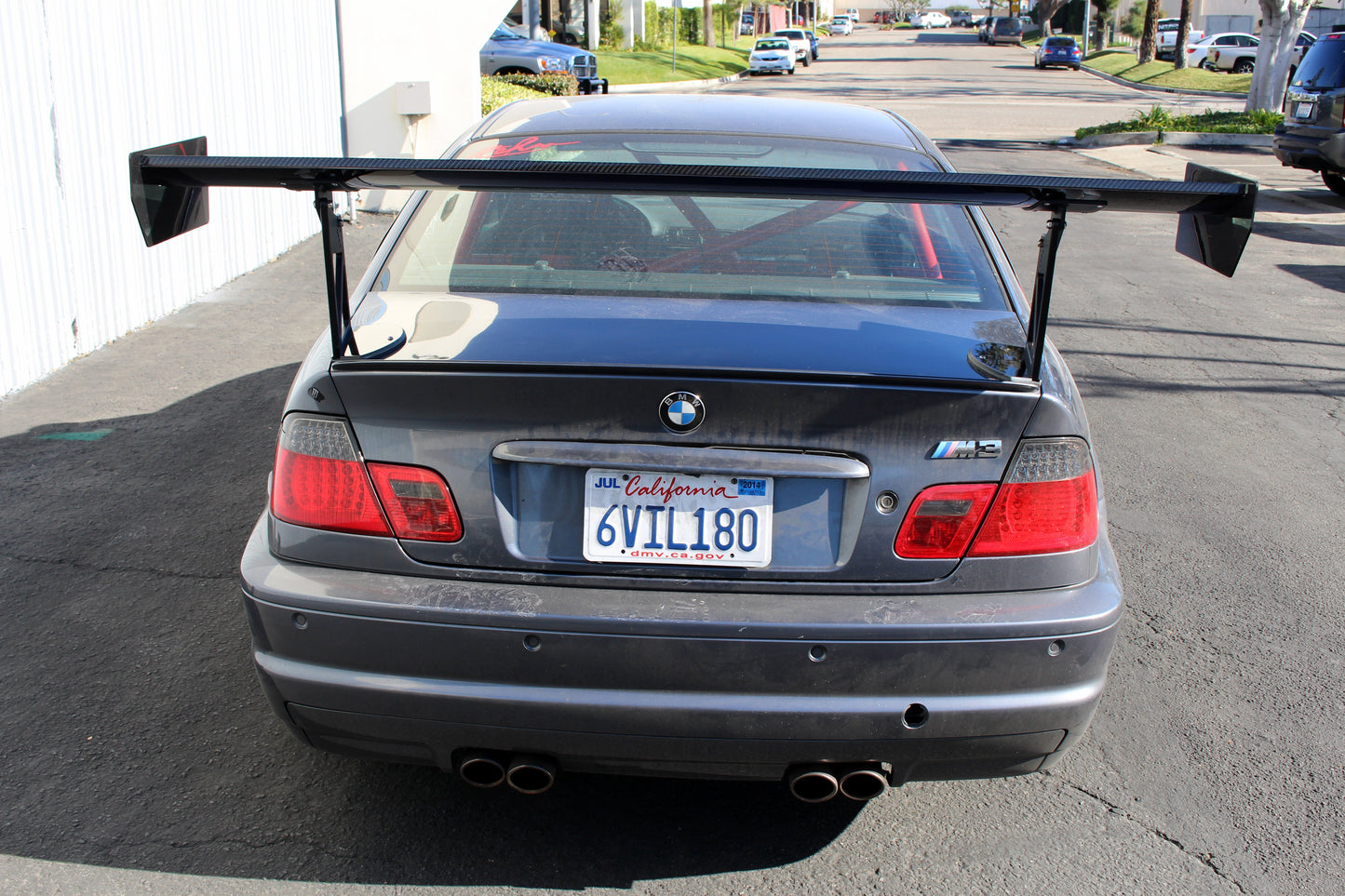 BMW E46 Coupe GT250 Carbon Fiber Adjustable Wing