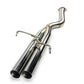 ISR Performance BMW E46 Late 325/330 Series II EP Dual Resonated Catback Exhaust IS-S2EPDR-E46-L